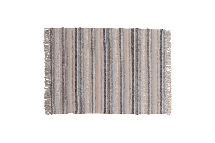 Fjôrd - Vloerkleed Beige|Blauw - 170x240cm - Gudha
