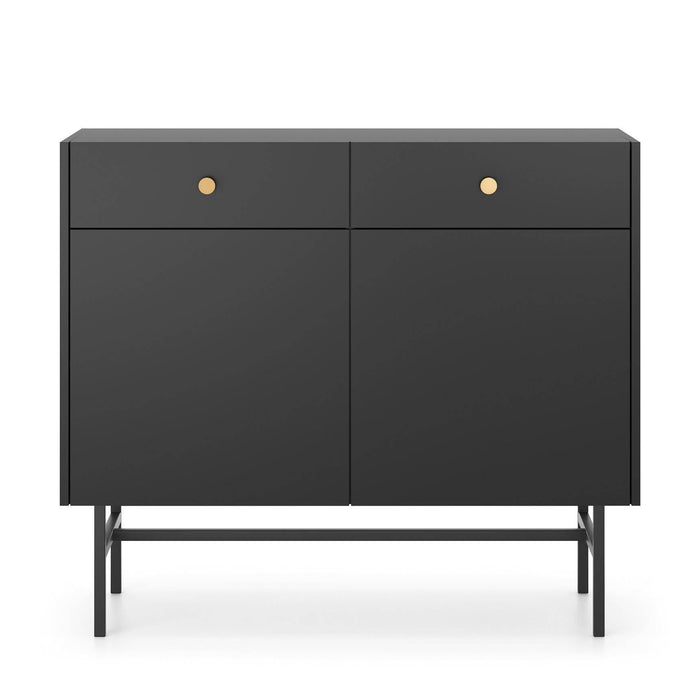 by fonQ Scandiva Dressoir 2-deurs - Zwart