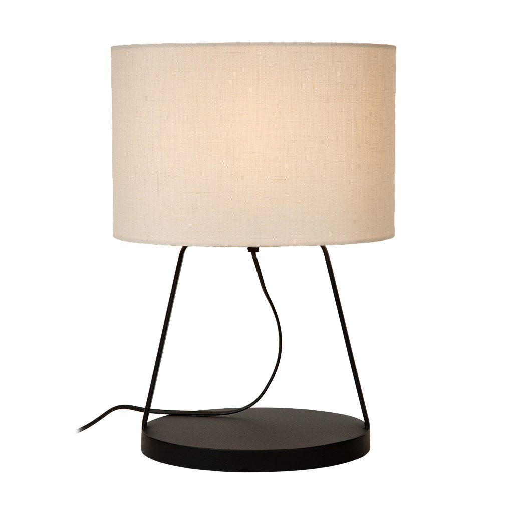 Atmooz Tafellamp Woonkamer Lee | 43cm Zwart