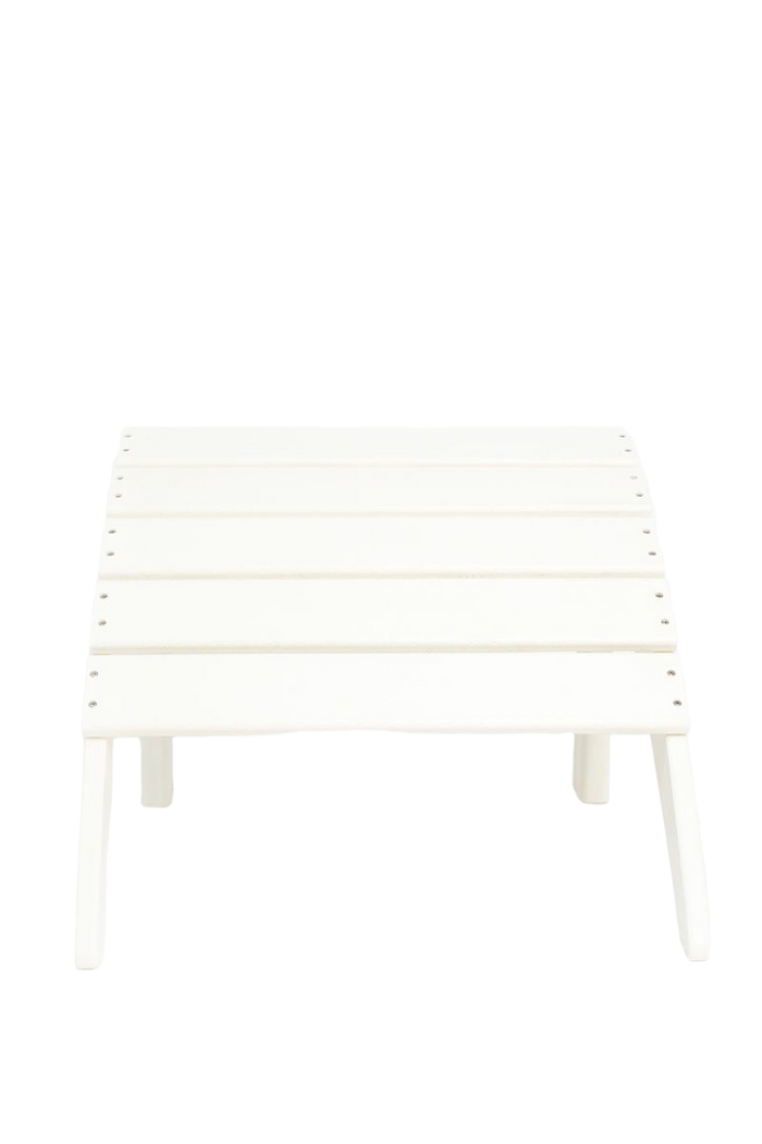 Sissy-Boy Witte fanback chair voetenbankje