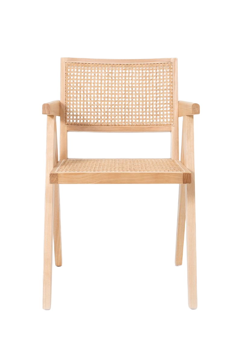 Sissy-Boy Houten eetkamerstoel rotan