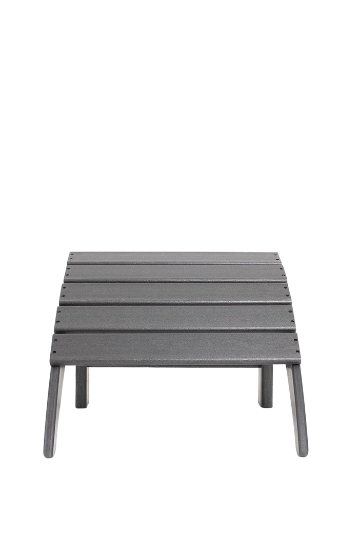 Sissy-Boy Zwarte fanback chair voetenbankje