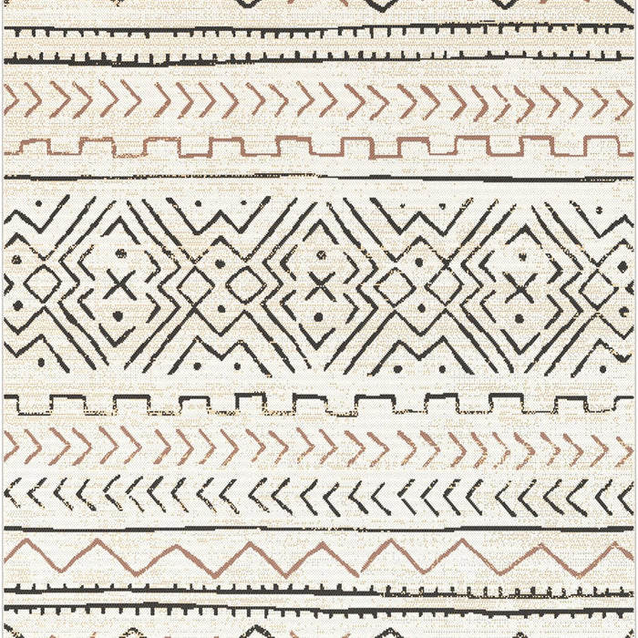 Malawi karpet - 200x290 cm - oker