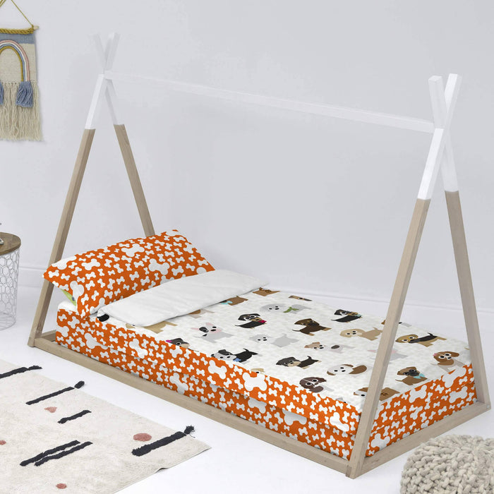 Mr Fox Kinderslaapzak Dogs zonder vulling