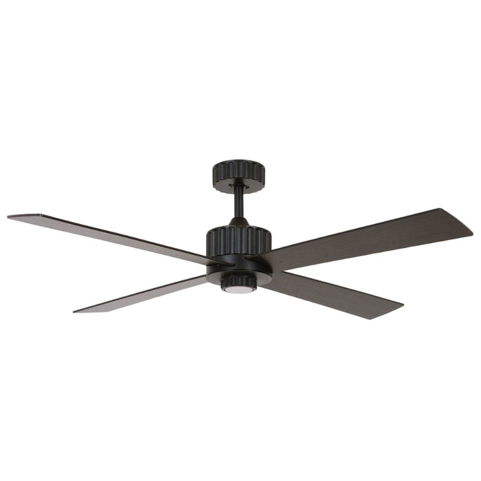 Lucci Air Plafondventilator Airfusion Newport Zwart 9W Led Ø 137cm