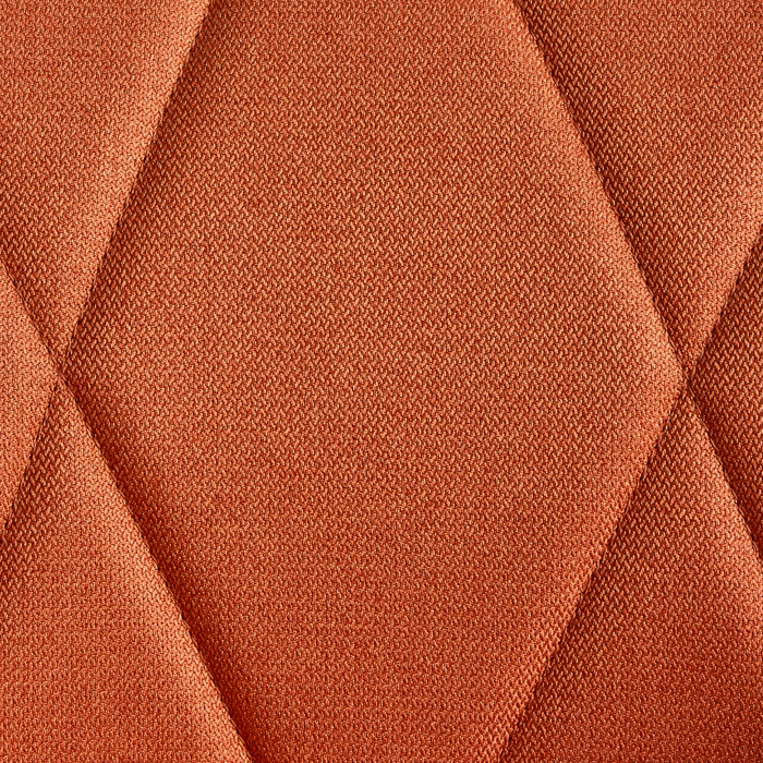 Beliani - DARIEN - Barkruk - Oranje - Polyester