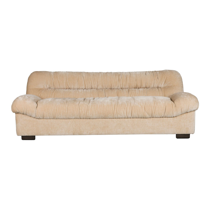 Dutchbone Douglas 3-zitsbank Velours Beige