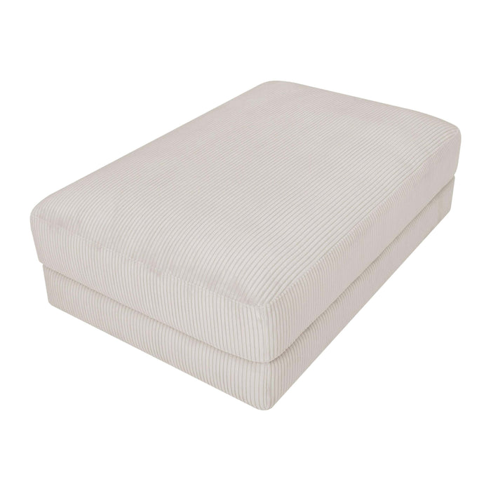 by fonQ Snug Hocker - Rib - Crème