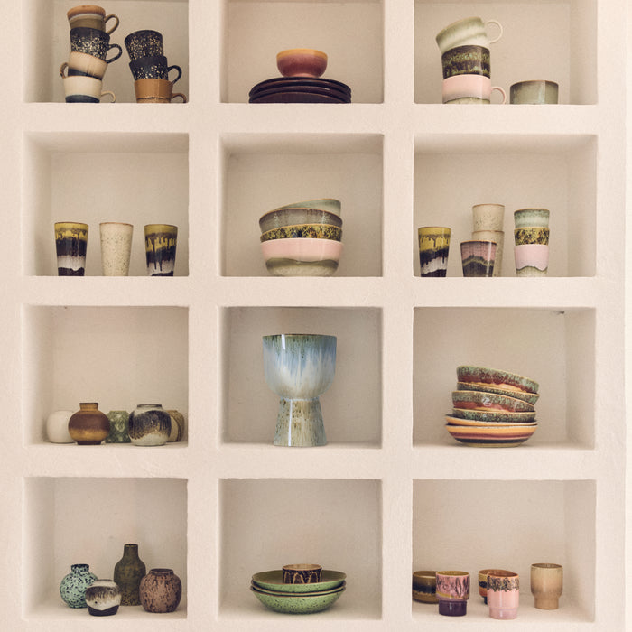 HKliving 70's Ceramics Geurkaars Small  - Cape Town