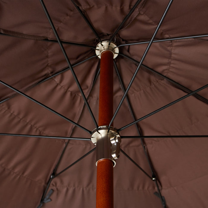 HKliving Serengeti Parasol Ø 192 cm - Raffia