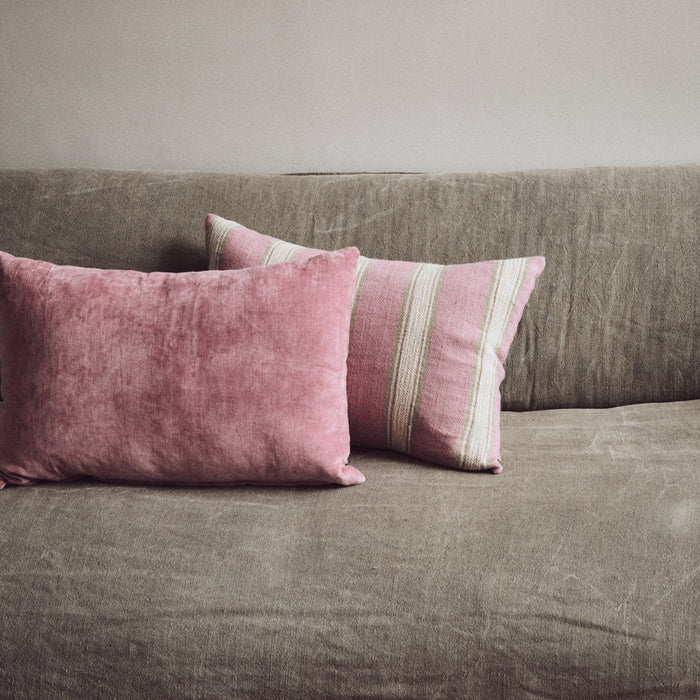 HKliving Velvet Sierkussen 40 x 60 cm - Rose