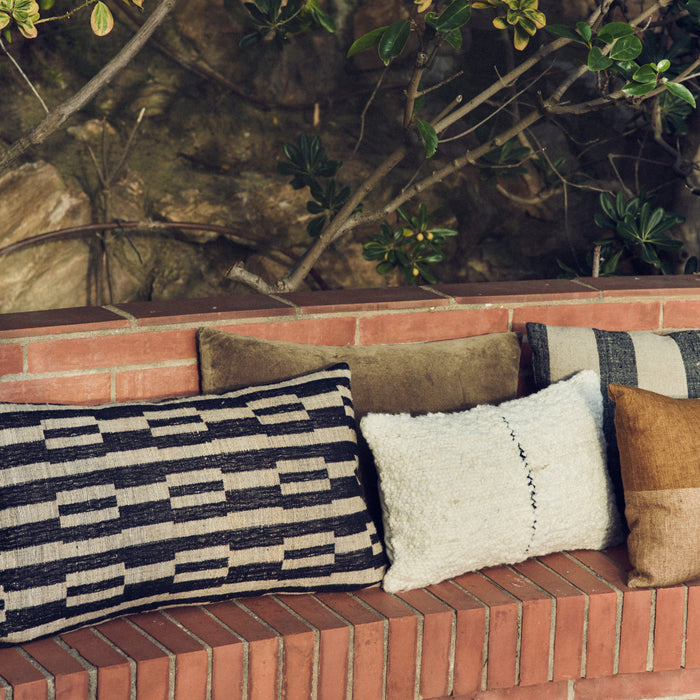 HKliving Velvet Sierkussen 40 x 60 cm - Army Green