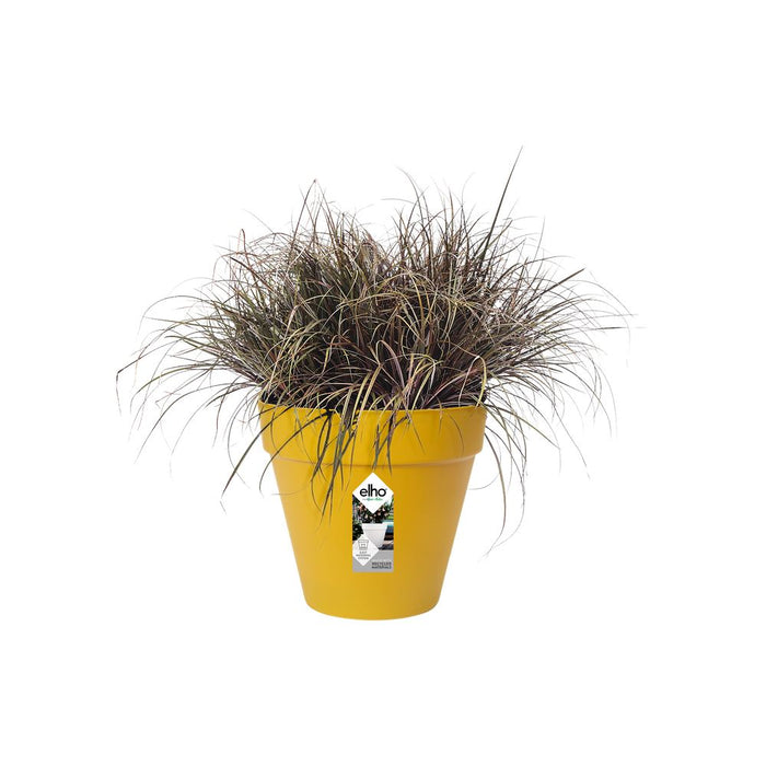 elho Loft Urban Rond 25 - Oker (Geel) - Ø 25 x H 22 cm - Ideaal voor