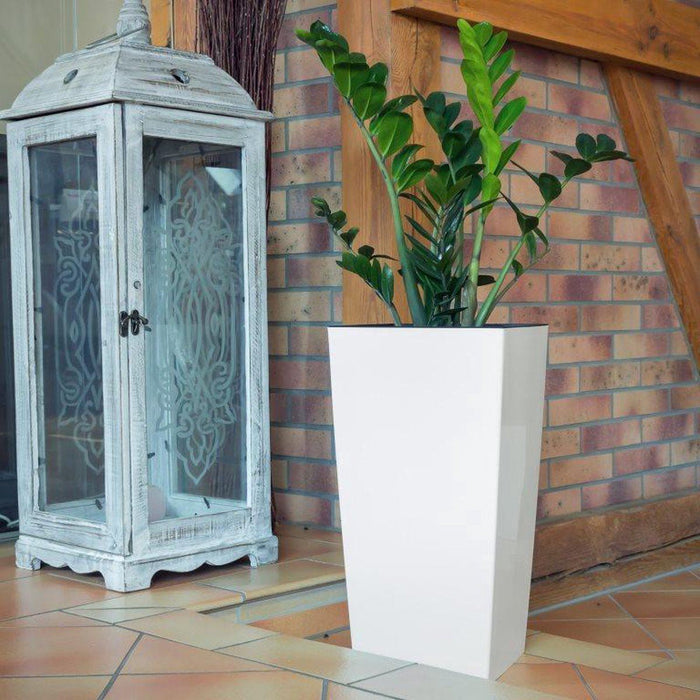 Prosperplast Bloempot Urbi - wit - kunststof - 61 cm