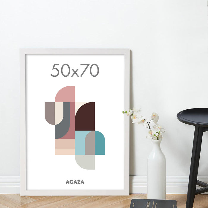 Fotokader - 50x70cm - MDF hout - Wit