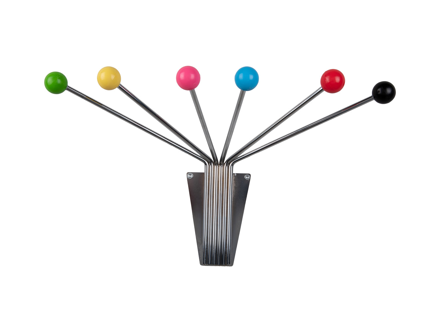 present time - Hat Rack Neptune Chrome w. Coloured Balls Large