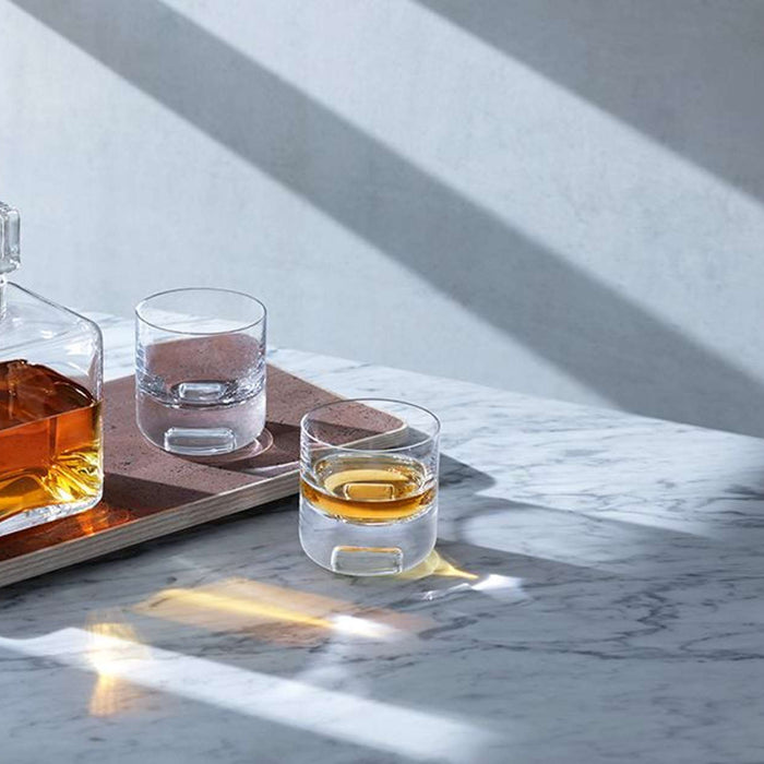 L.S.A. - Cask Whisky Connoisseur Set met Dienblad Set van 3 Stuks