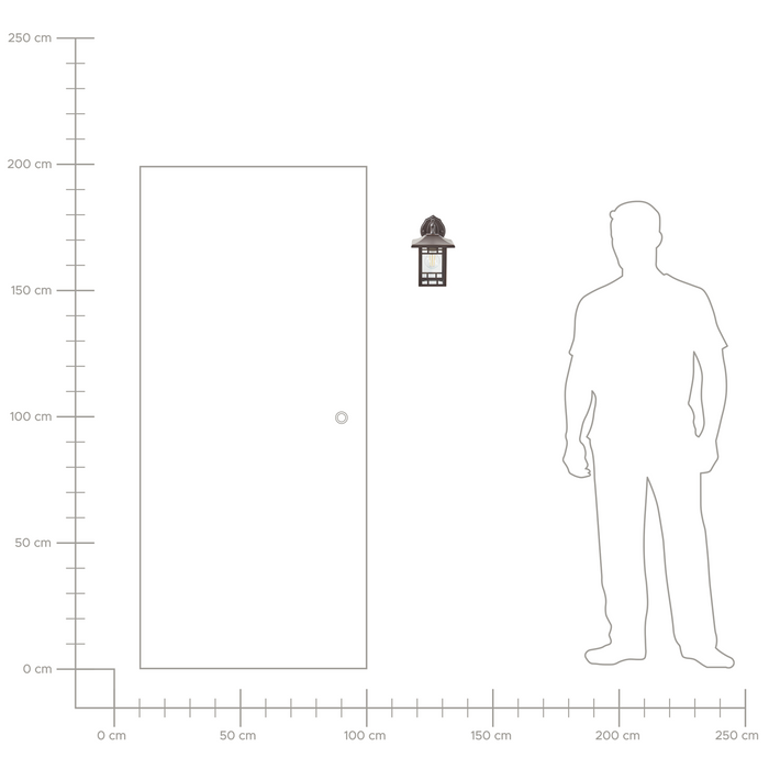 Beliani - HERIOT - Wandlamp - Zwart - Ijzer