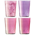 L.S.A. - Gems Tumbler Glas 560 ml Set van 4 Stuks Assorti
