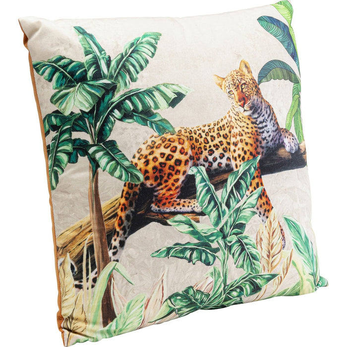 Kare Kussen Jungle Leopard 43x43cm