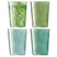 L.S.A. - Gems Tumbler Glas 560 ml Set van 4 Stuks Assorti