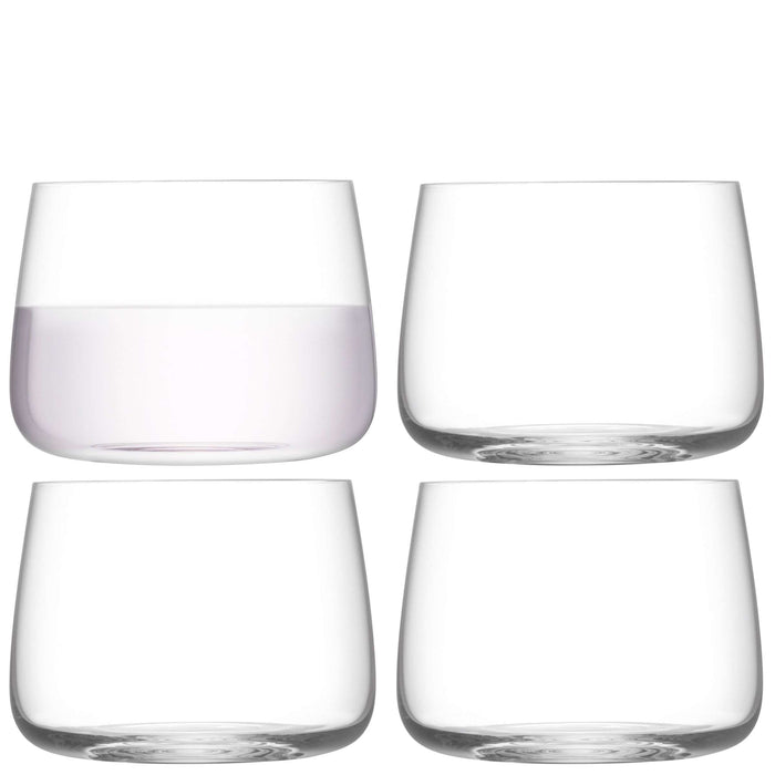 L.S.A. - Metropolitan Glas 360 ml Set van 4 Stuks
