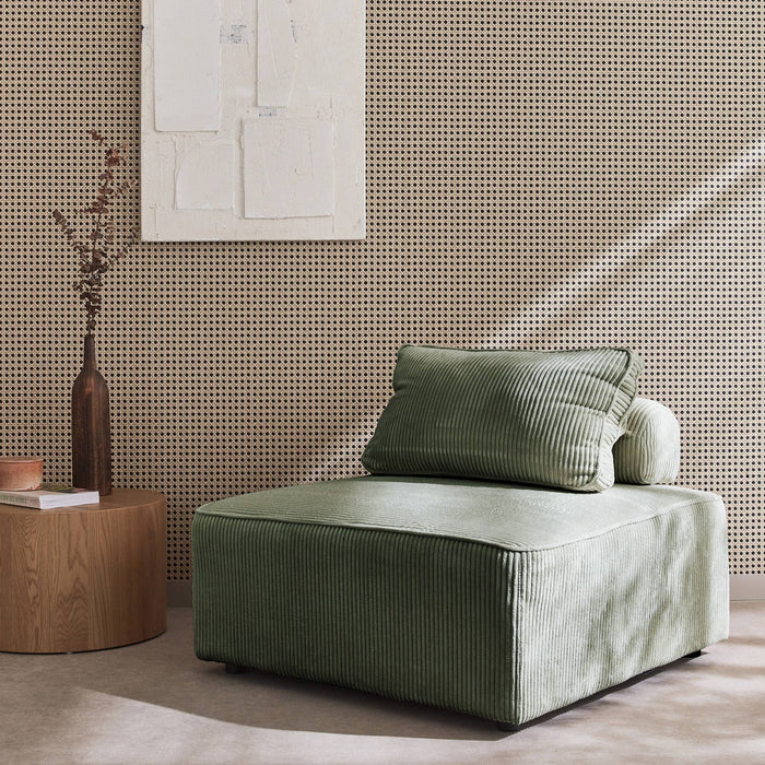 sweeek - Fauteuil corduroy 1 zitplaats