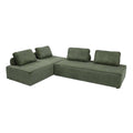 sweeek - Fauteuils in corduroy 2 zitplaatsen (set van 2)