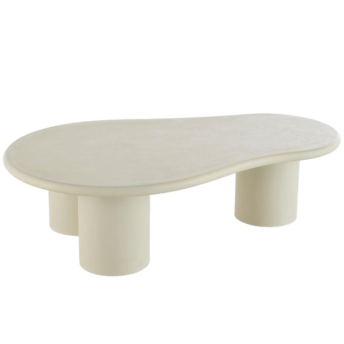 DÉJA Living - Salontafel Beige Betonlook - 130x80x35cm - Maud