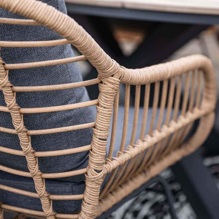 Garden Impressions Lucas tuinset 5-delig bruin - Rimini tuintafel