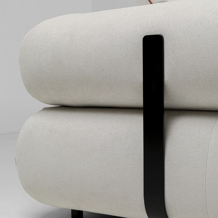 Hoekbank Splendido creme rechts Kare Design