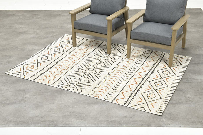 Garden Impressions Buitenkleed Malawi oker 120x170 cm