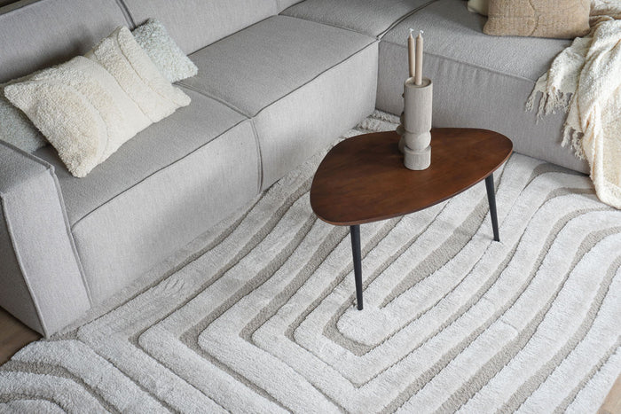 Veer Carpets - Vloerkleed Lima Beige 160 x 230 cm