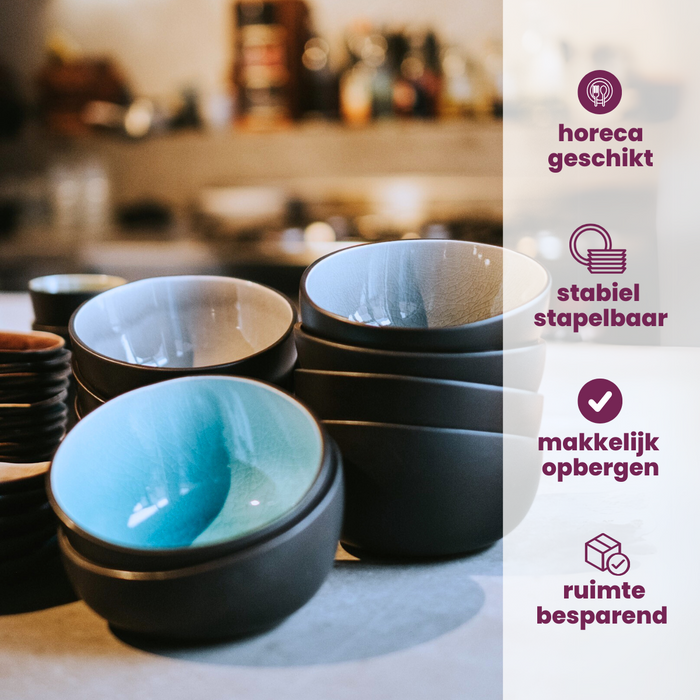 Cosy & Trendy Kleine Kommen Streetfood ø 12 cm | 270 ml - 10 Stuks