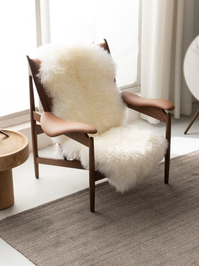 Fine Asianliving 100% Genuine Real Sheepskin Rug