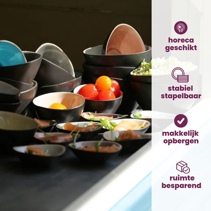 Cosy & Trendy Kleine Kommen Streetfood ø 12 cm | 350 ml - 10 Stuks