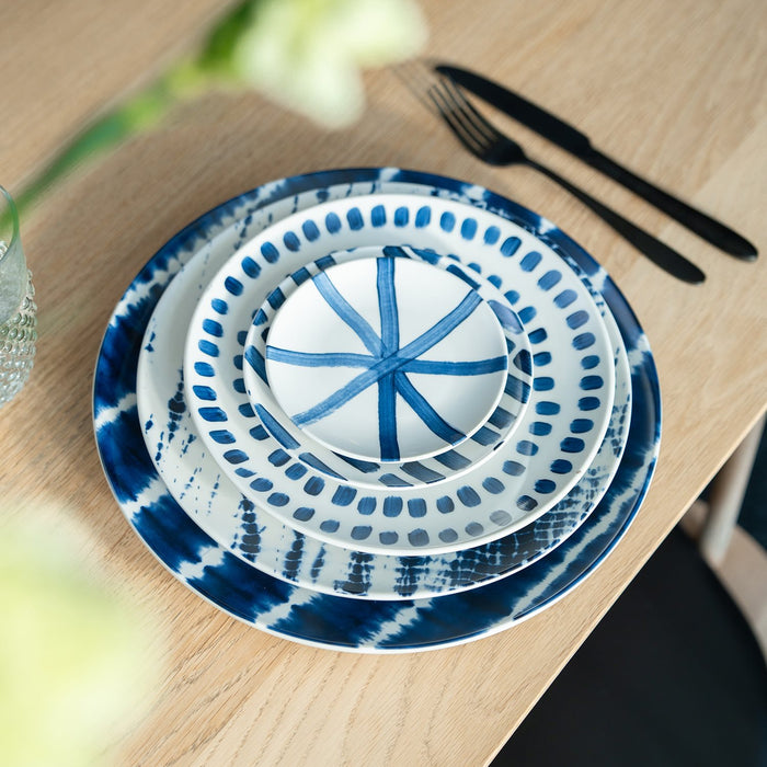 vtwonen Tie-Dye Borden - Dinerborden - Serviesset van 2 - 25.5cm