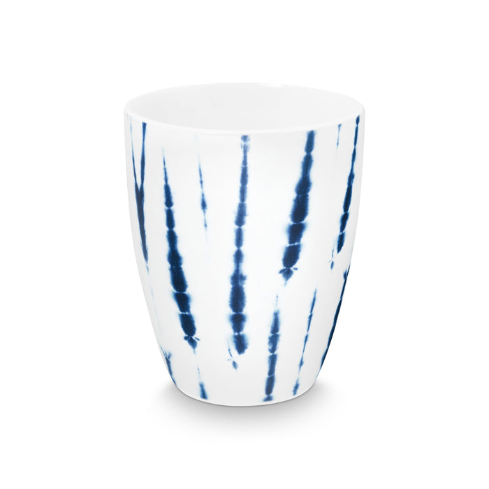 vtwonen Tie-Dye Mok zonder oor - Mokken - Serviesset van 4 - 400ml