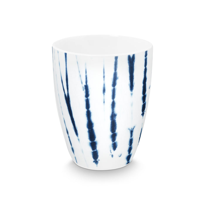 vtwonen Tie-Dye Mok zonder oor - Mokken - Serviesset van 4 - 400ml