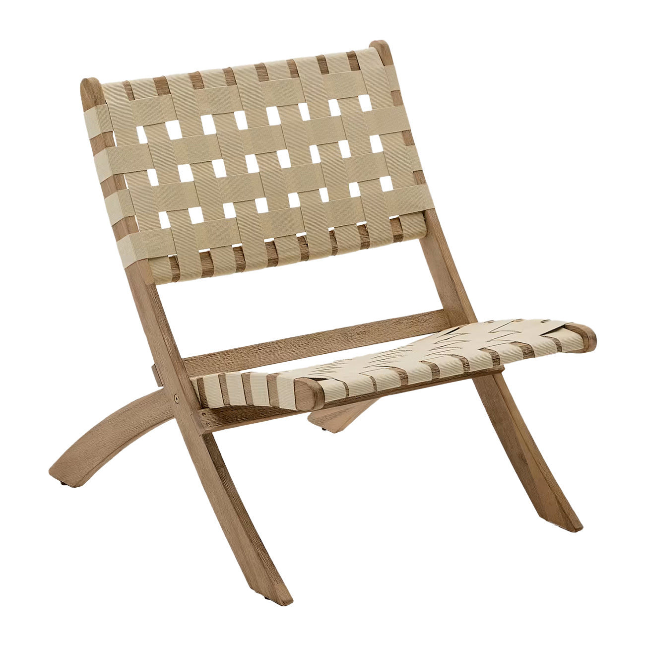 Kave Home Chabeli Klapstoel - Beige