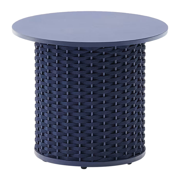 Kave Home Sedalis Bijzettafel - Blauw