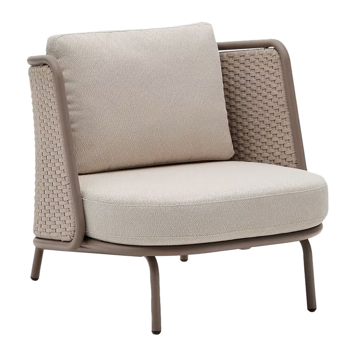 Kave Home Sedalis Lounge Stoel - Taupe