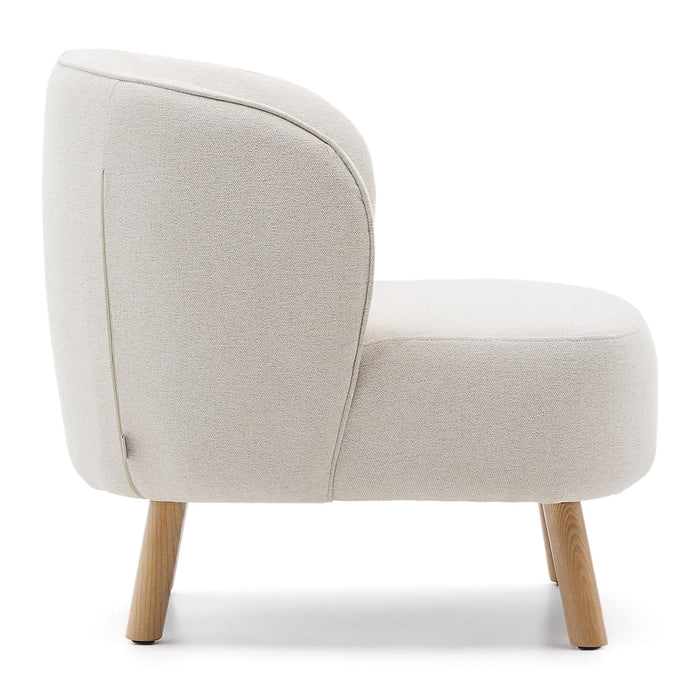 Kave Home Ulit Fauteuil - Chenille - Beige