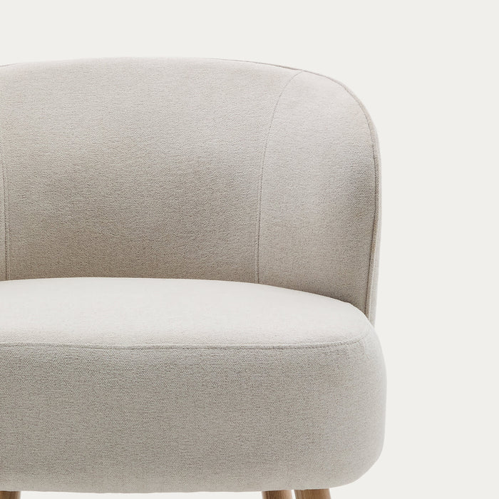 Kave Home Ulit Fauteuil - Chenille - Beige