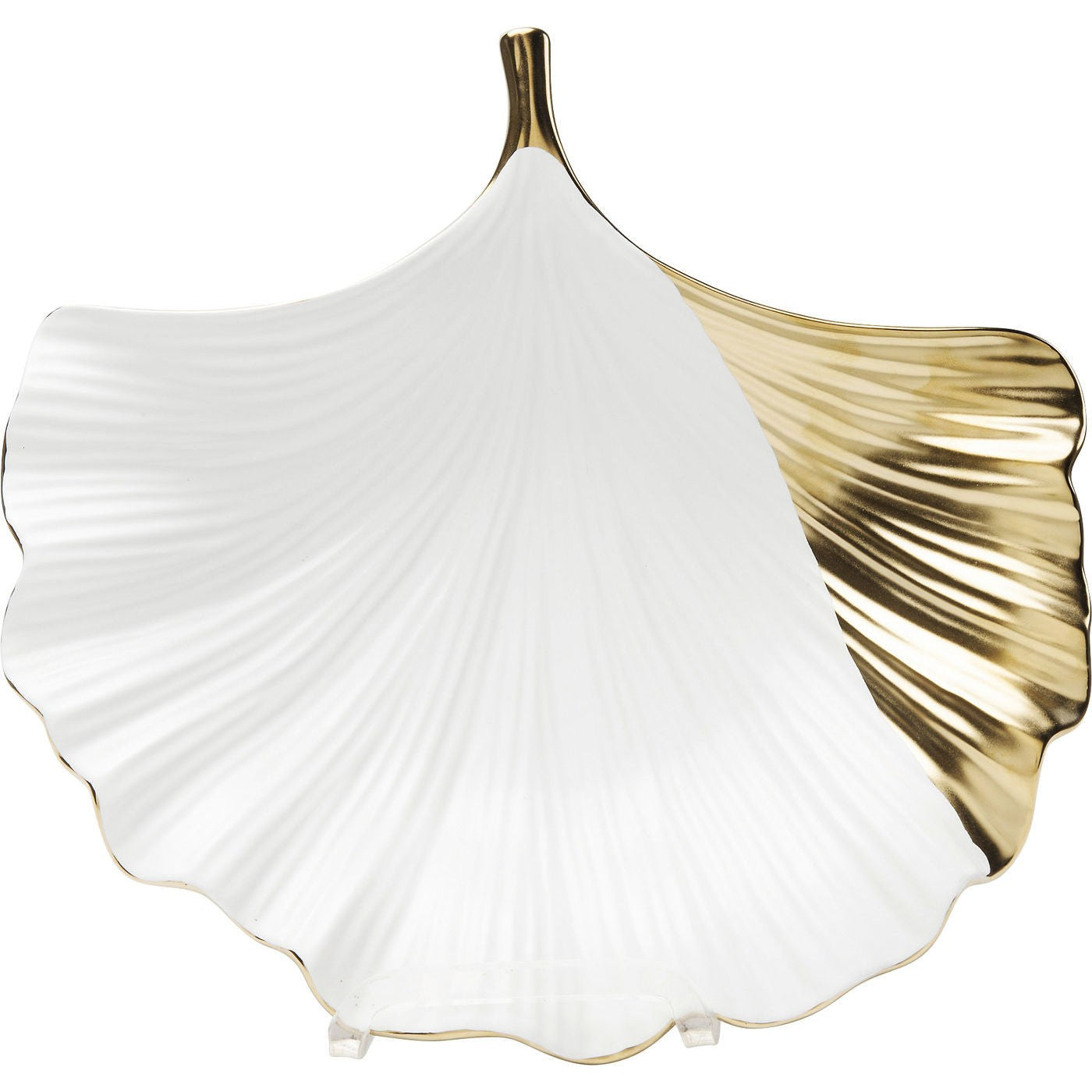 Kare Design Ginkgo Elegance Serveerblad goud kant