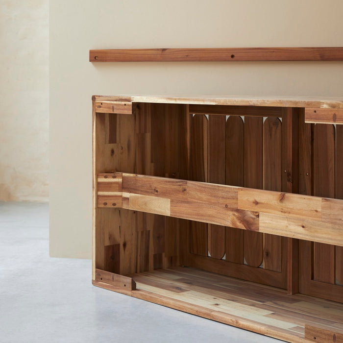 Tikamoon - Acaciahouten badkamermeubel 120 Lila