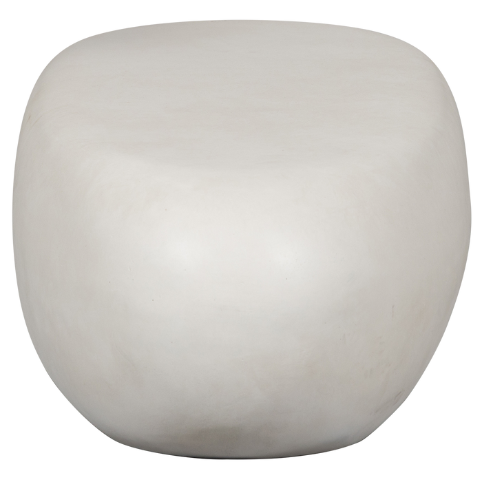 Vtwonen Pebble Salontafel - Betonlook - Wit - 28x100x43