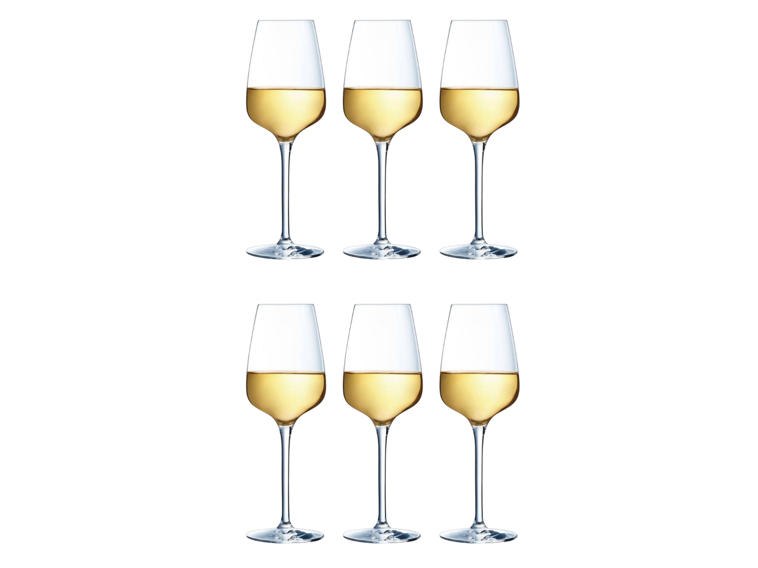 Chef & Sommelier Witte Wijnglazen Sublym - 250 ml - 6 stuks