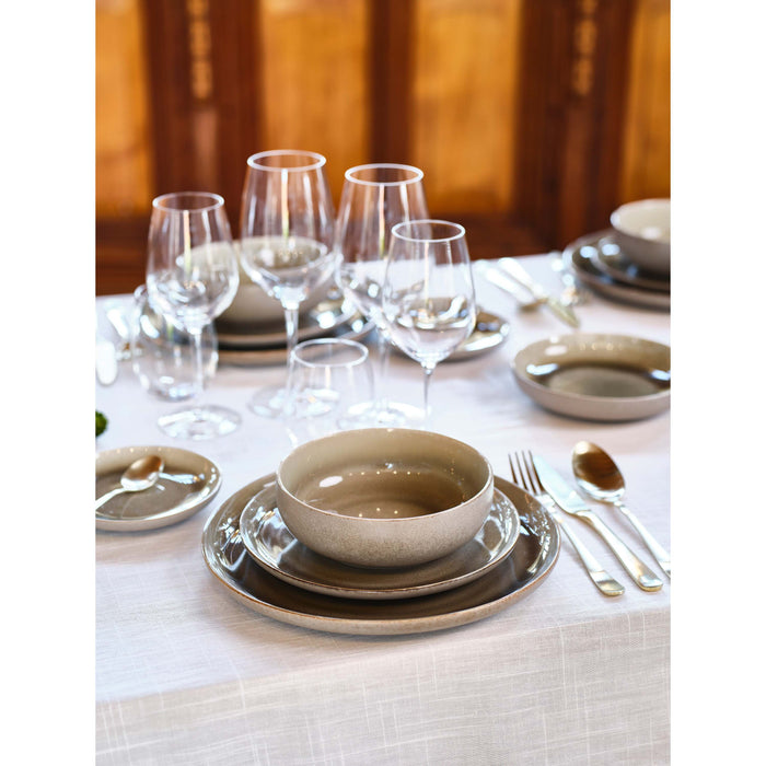 Cosy & Trendy Serviesset Forest - 12-delig | 4 personen - 4 dinerborden, 4 soepkommen en 4 dessertborden