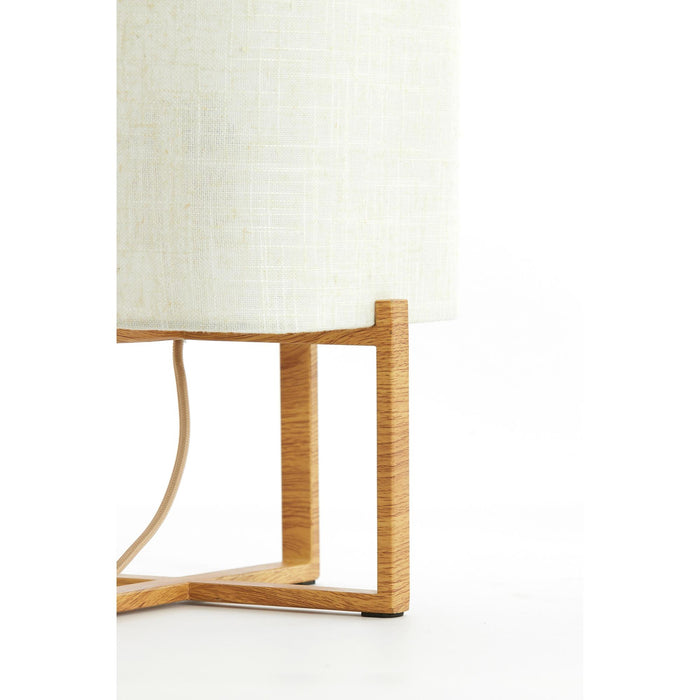 Light & Living Tafellamp Wyn - Crème - 21.5x21.5x50.5cm